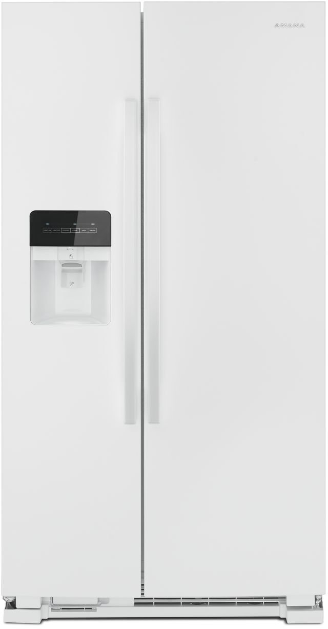 Amana® 21.41 Cu. Ft. White Side-By-Side Refrigerator