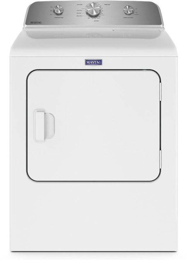 Maytag® 7.0 Cu. Ft. White Front Load Gas Dryer