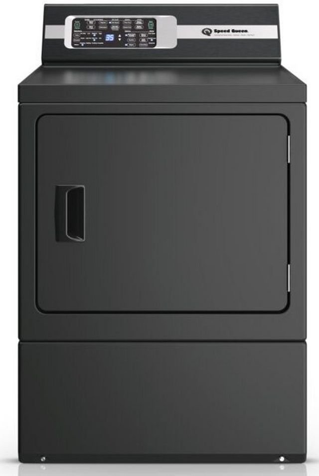 Speed Queen® DR7 7.0 Cu. Ft. Matte Black Gas Dryer