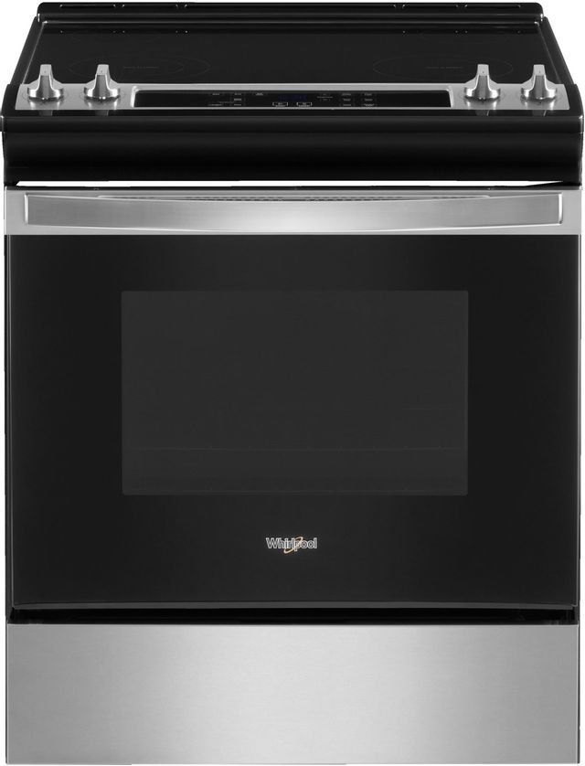 Whirlpool® 30" Stainless Steel Freestanding Electric Range