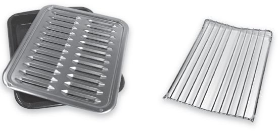 Whirlpool Premium Broil Pan/Roasting Rack