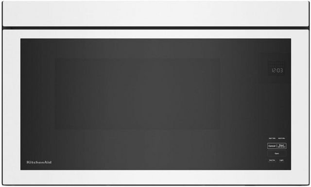 KitchenAid® 1.1 Cu. Ft. White Over The Range Microwave
